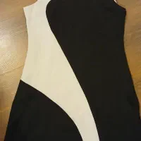 پیراهن سفید مشکی