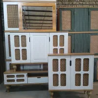 آینه کنسول مبلمان راحتی جلو مبلی عسلی|بوفه، ویترین، کنسول|ساری, |دیوار