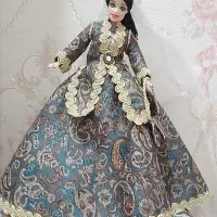 عروسک قاجاری دست ساز