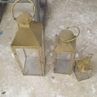 ست فانوس سه تایی کنار سالنی
