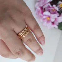 انواع انگشتر استیل درجه 1