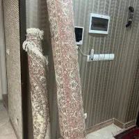 یک فرش 6متری ویک فرش گرد1×1