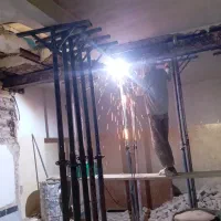 تخریب و بازسازی پل و ستون بنای صفر تا صد
