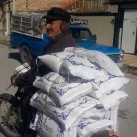 نیم دانه و خرده برنج کامفیروز جهت آش سبزی و حلیم