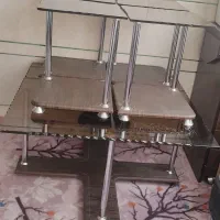 فروش میزعسلی شیشه‌ای