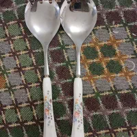 قاشق چنگال ملاقه قاشق سالاد ویکتوریا|ظروف سرو و پذیرایی|اراک, |دیوار