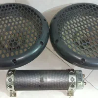 یک جفت فولرنج میدرنج ۱۲ اینچ و خازن