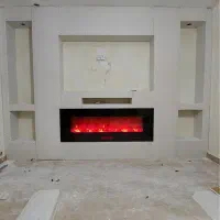 شومینه برقی لوکس ۱۴۰ سانتی  آماده تحویل