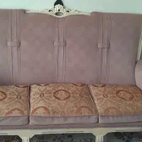 فروش مبل هفت نفر نیمه کلاسیک خیلی تمیز|مبلمان خانگی و میز عسلی|شاهین‌شهر, شهرک میلاد|دیوار