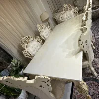 میزناهارخوری۶نفره قابلیت تبدیل به۸نفره