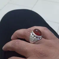 انگشتر نقره عقیق