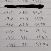 تعدادی سیم کارت صفر