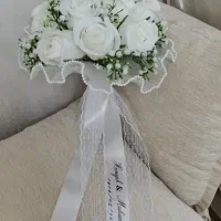 دسته گل عروس|گل مصنوعی|تهران, پرستار|دیوار