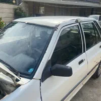 پراید ۸۲ سفید فنی سالم، زیر پام بوده|خودرو سواری و وانت|قائمشهر, |دیوار