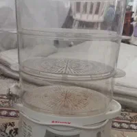 بخارپز برقی سه طبقه