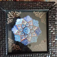 قاب مینا کاری کوچک