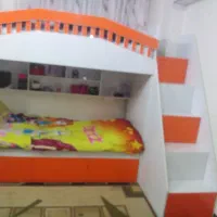 تخت دوطبقه ی هایگلاس با دو تا تشک فقط25 میلیون