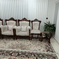 مبل سلطنتی 9 نفره|مبلمان خانگی و میز عسلی|مریوان, |دیوار