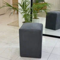 صندلی پاف مبلی طوسی
