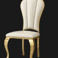 میز صندلی تالاری طلایی و نقره ای اقساطی|میز و صندلی غذاخوری|بانه, |دیوار