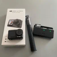 دوربین ورزشی Dji osmo action 4 adventure combo|دوربین عکاسی و فیلم‌برداری|رشت, نظری|دیوار