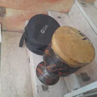 تنبک فلزی با کاور