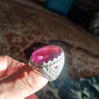 فروش ساعت ۲زمانه وانگشتر یاقوت وغیره
