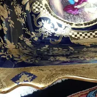 میوه خوری پایه دار سورمه ای|ظروف سرو و پذیرایی|یزد, |دیوار