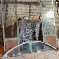 درب‌های دست دوم حیاطی و اتاق و انباری|مصالح و تجهیزات ساختمان|مبارکه, |دیوار