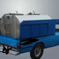 حمل شیر نیسان تانکر دار