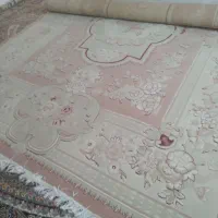 فرش کرمی درحد نو