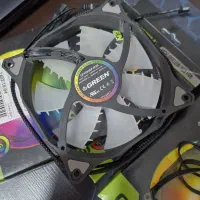 فن GF120-RGB گرین|قطعات و لوازم جانبی رایانه|تبریز, |دیوار