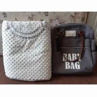 ساک حمل وسایل نوزادو لحاف نوزاد کاملا نو