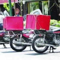 استخدام پیک موتوری رستوران