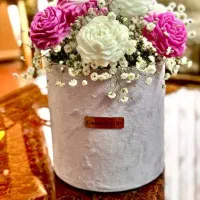 باکس گل شمع جاودان