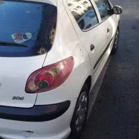 ۲۰۶ تیپ ۵ سفید مدل ۹۳