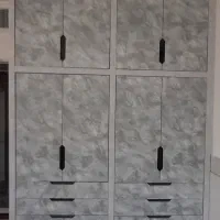 کمد دیواری ملامین . ام دی اف|جاکفشی، کمد، دراور|اصفهان, مسجد مصلی|دیوار