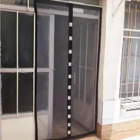 پرده آهنربایی توری و طلقی و نایلونی