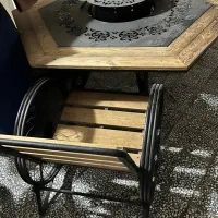 میز وصندلی باغی|مبلمان خانگی و میز عسلی|نجف‌آباد, باغ نو|دیوار