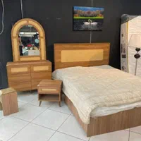 تخت دو نفره مدل حصیری چوبکده اهورا