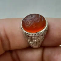 انگشترهای کهنه خط حاج حسین شهیدقاجاری وصفوی