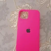 کاور گوشی آیفون 13 نرمال سالم جنس پاستیلی رنگ ثابت