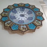ساعت دیواری  منبت  کاری اصفهان