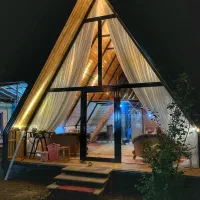 پرده کلبه سوئیسی