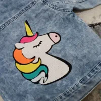 دو دست کت جین آبی و ذغالی همراه با شلوار