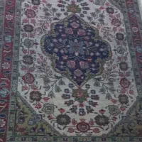جفت قالیچه دستبافت تبریز و کناره پشتی دیواری|فرش|رشت, پارک شهر|دیوار