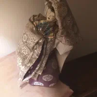 مجسمه عروسک ژاپنی سنتی (کیمونو + کیسه پارچهای)|مجسمه، تندیس، ماکت|تهران, شهرک غرب|دیوار