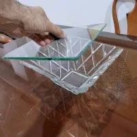 کاسه کریستال همراه درب|ظروف سرو و پذیرایی|دزفول, |دیوار