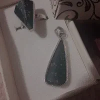 پلاک و انگشتر نقره