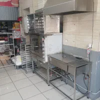 سرخ کن پیراشکی تمام استیل با هود تمام استیل